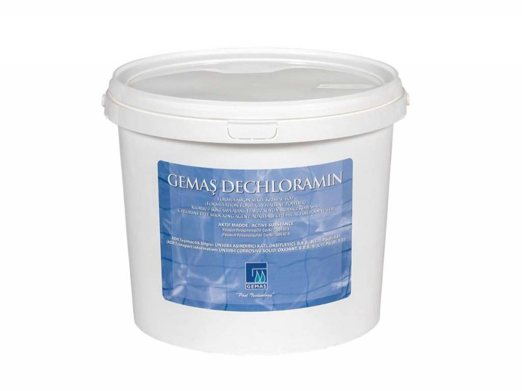 “DECHLORAMIN”  Non-Chlorine Shock Treatment