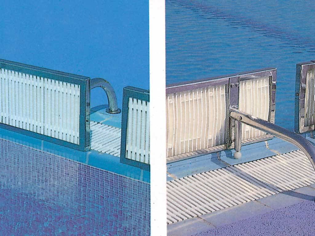 )оворотные панели для переливных бассейнов для соревнований