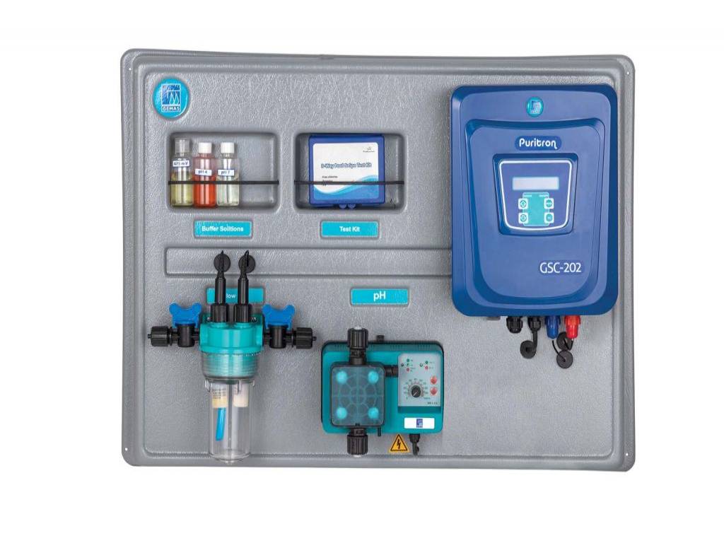 GEMAS Salt - Water Chlorinator with Automatic pH & Redox Control