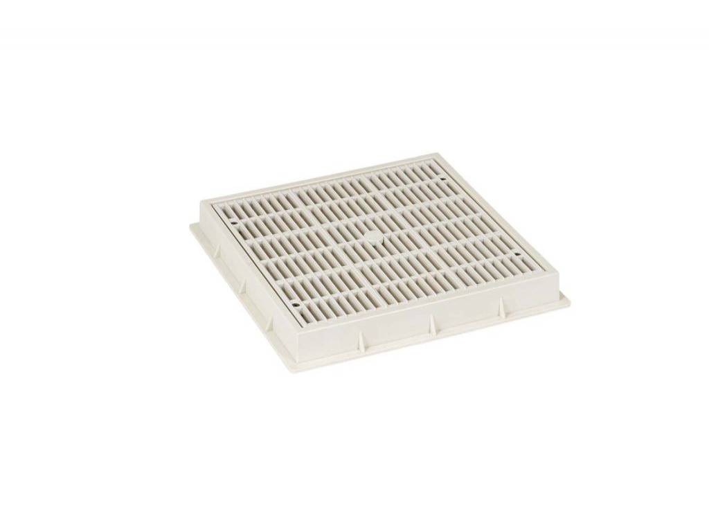 Squared Grilles for Main Drain for Concrete Pools