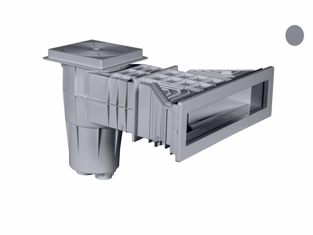 Lux-Elevated Wide Mounth Skimmers for Liner Pools