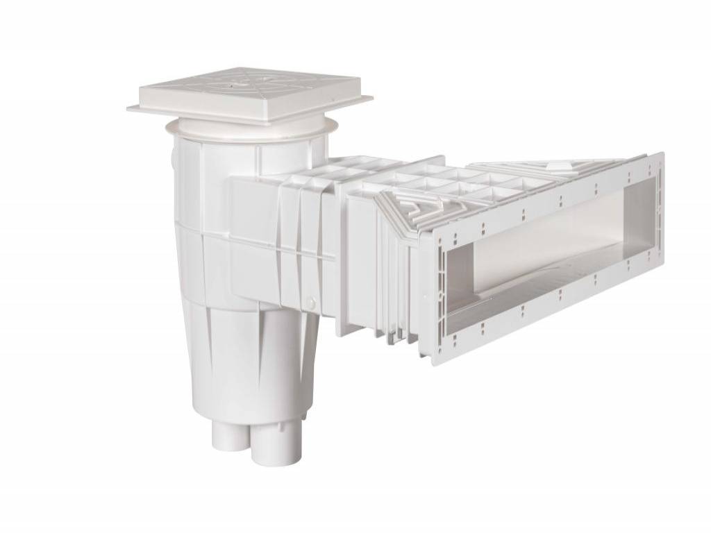 Lux-Elevated Wide Mounth Skimmers for Liner Pools